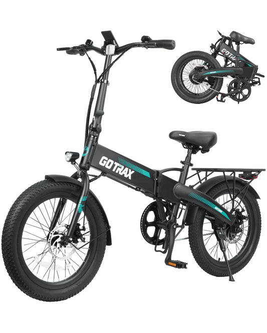 Gotrax R1 20" Folding Electric Bike with 40 Miles Range by 48V Battery