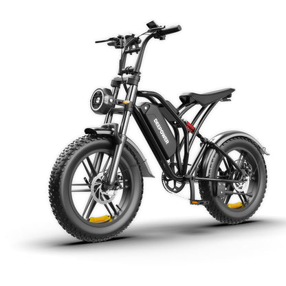 DEEPOWER S20 Electric Bike for Adults, 1500W Peak Motor, Up to 32MPH, 48V 25AH Removable Battery