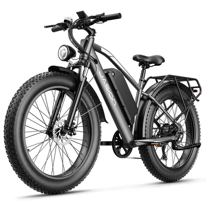 Jasion EB5 MAX Electric Bike for Adults with 2000W Peak Motor, 48V 15Ah (720Wh) Battery Electric Mountain Bike