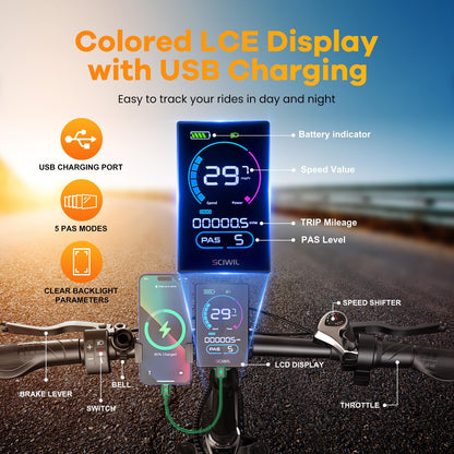 EUYBIKE Foldable Electric Bike for Adults, 48V 20Ah Removable Battery up to 80Miles, 20" Fat Tire 1000W Dirt Ebike