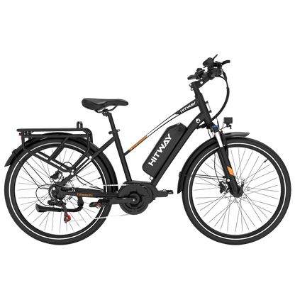 BK-U1 Mid-Drive Electric Bike up to 110 miles